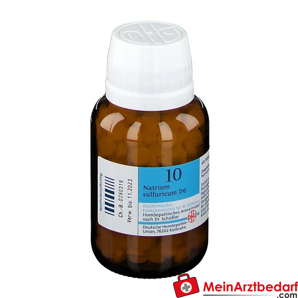 DHU Schuessler Salt No. 10 Natrium sulphuricum D6 tabletki 80 kapsułek