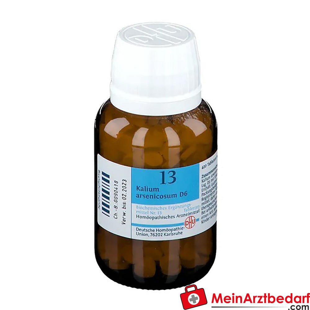 DHU Biochemie 13 Kalium arsenicosum D6.