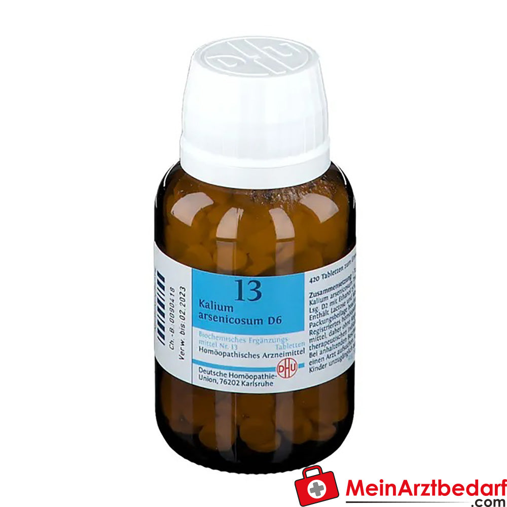 DHU Biochemia 13 Kalium arsenicosum D6 250 mg tabletki