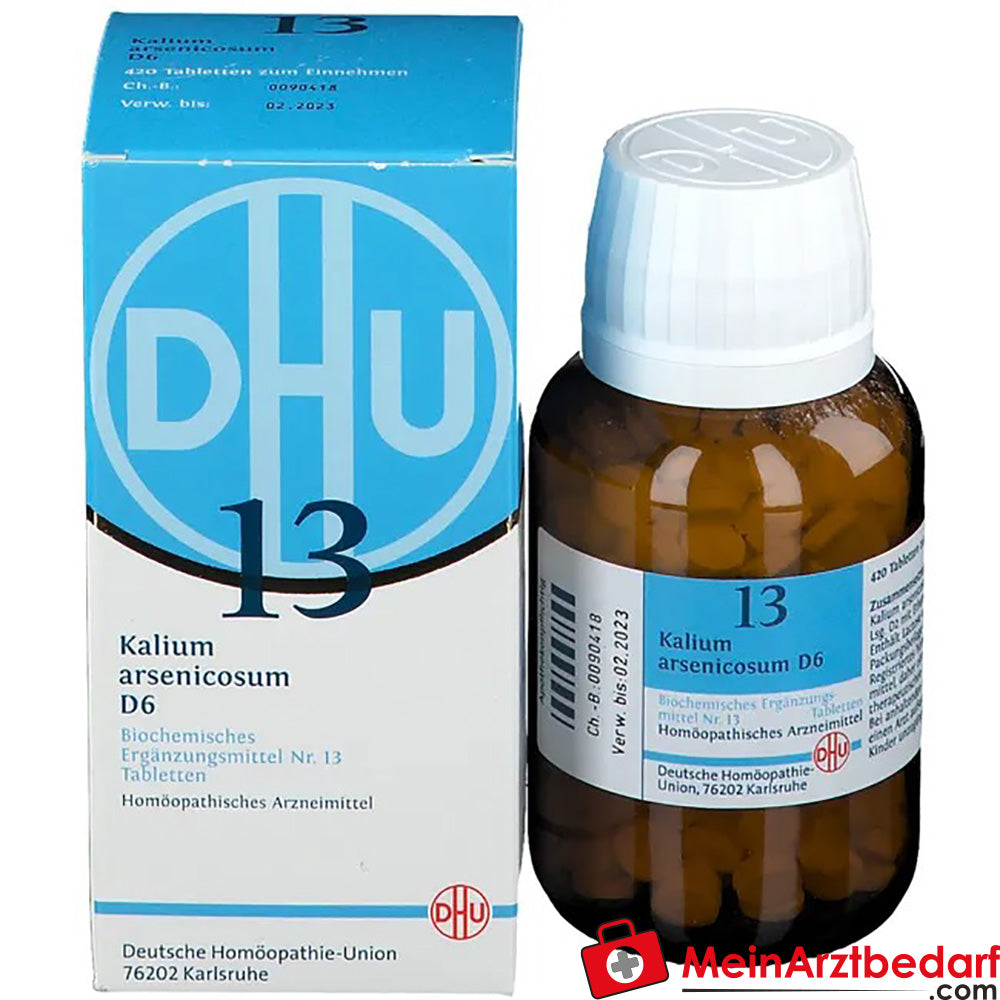 DHU Biochemia 13 Kalium arsenicosum D6 250 mg tabletki