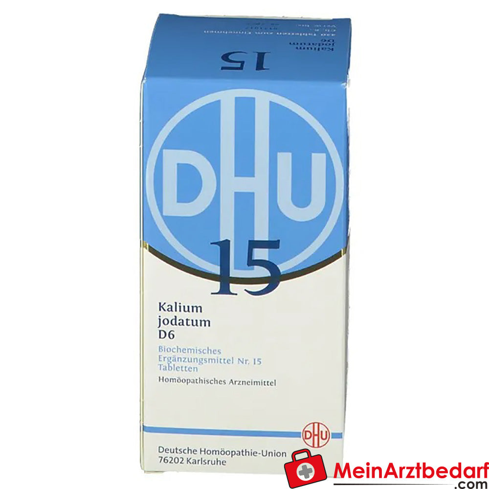 DHU Biochemistry 15 Tabletki Potassium iodatum D6