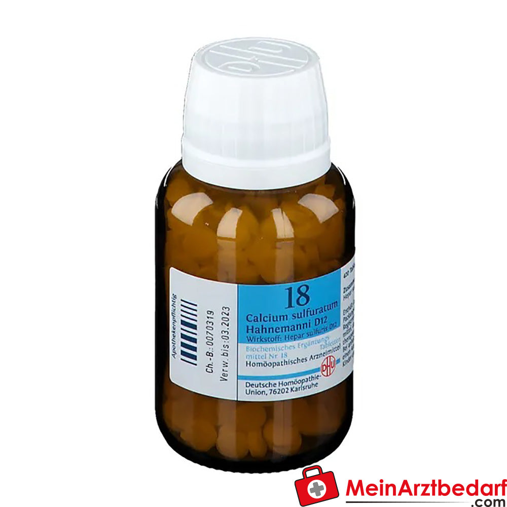 DHU Biochemie 18 Calcium sulfuratum D12.