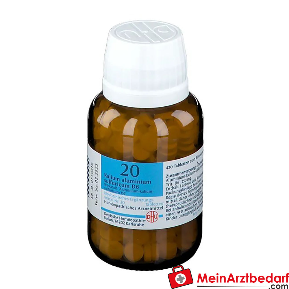 DHU Biochemie 20 Kalium aluminium sulfuricum D6.