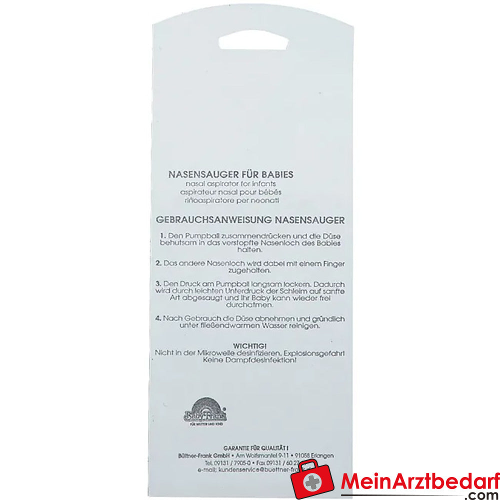 Baby-Frank® Nasensauger Baby, 1 St..