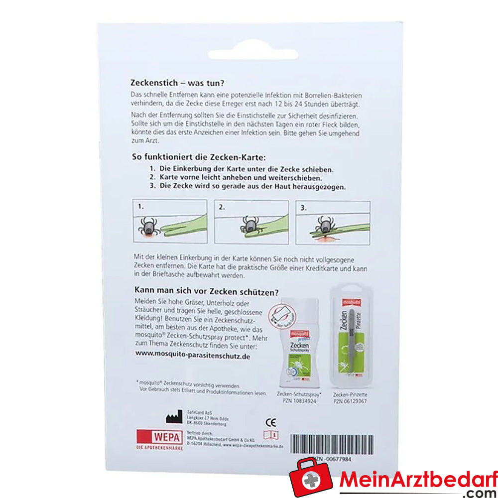 mosquito® Zecken-Karte, 1 St..