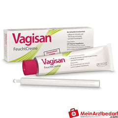 Vagisan FeuchtCreme: Hormonfreie Vaginalcreme bei trockener Scheide – auch vor dem Geschlechtsverkehr, 50g.
