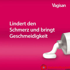 Vagisan FeuchtCreme: Hormonfreie Vaginalcreme bei trockener Scheide – auch vor dem Geschlechtsverkehr, 50g.