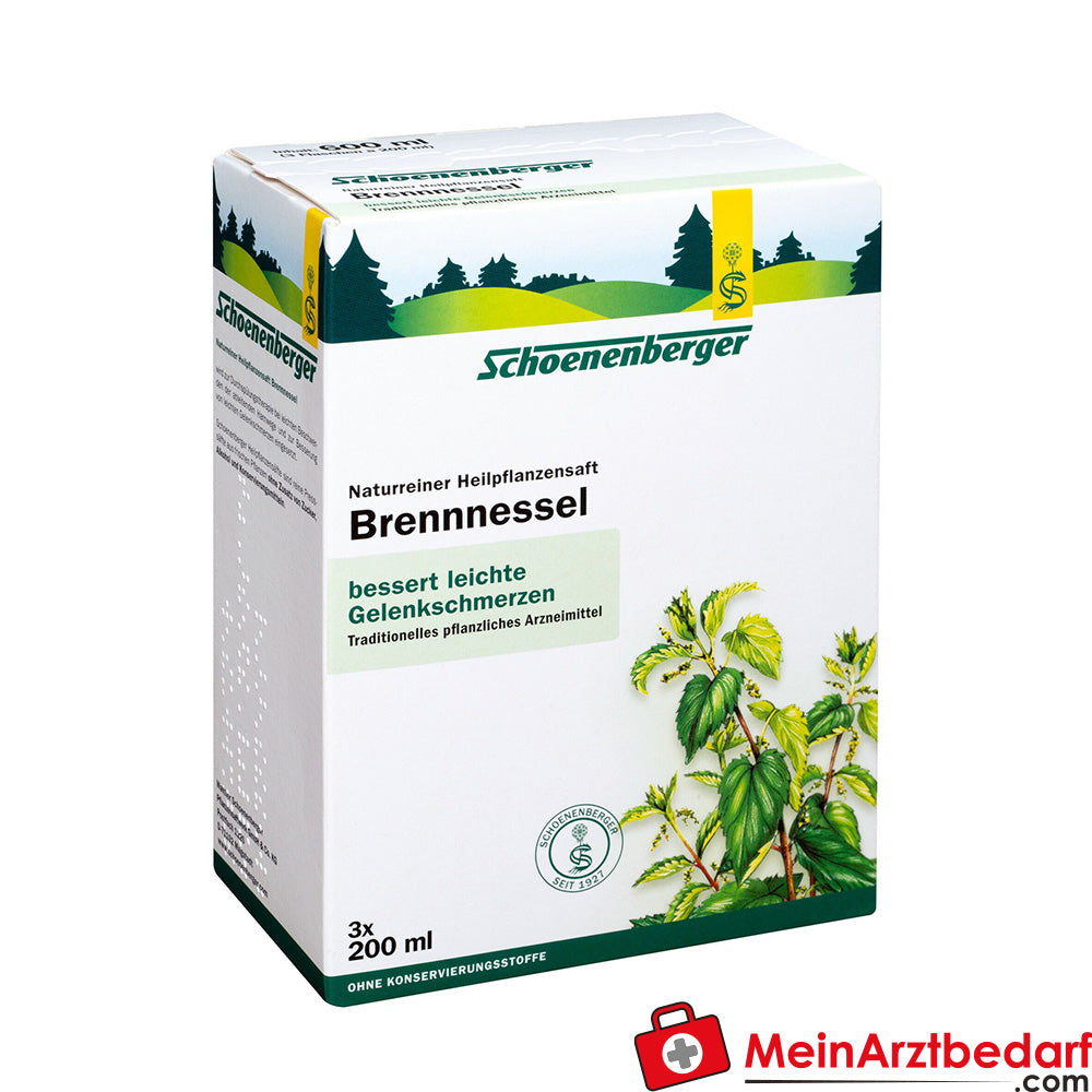 Schoenenberger® naturreiner Heilpflanzensaft Brennnessel.