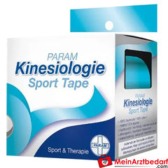 PARAM Kinesiologie Sport Tape 5 cm x 5 m blau, 1 St..
