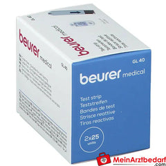 beurer Blutzucker-Teststreifen GL40, 50 St..