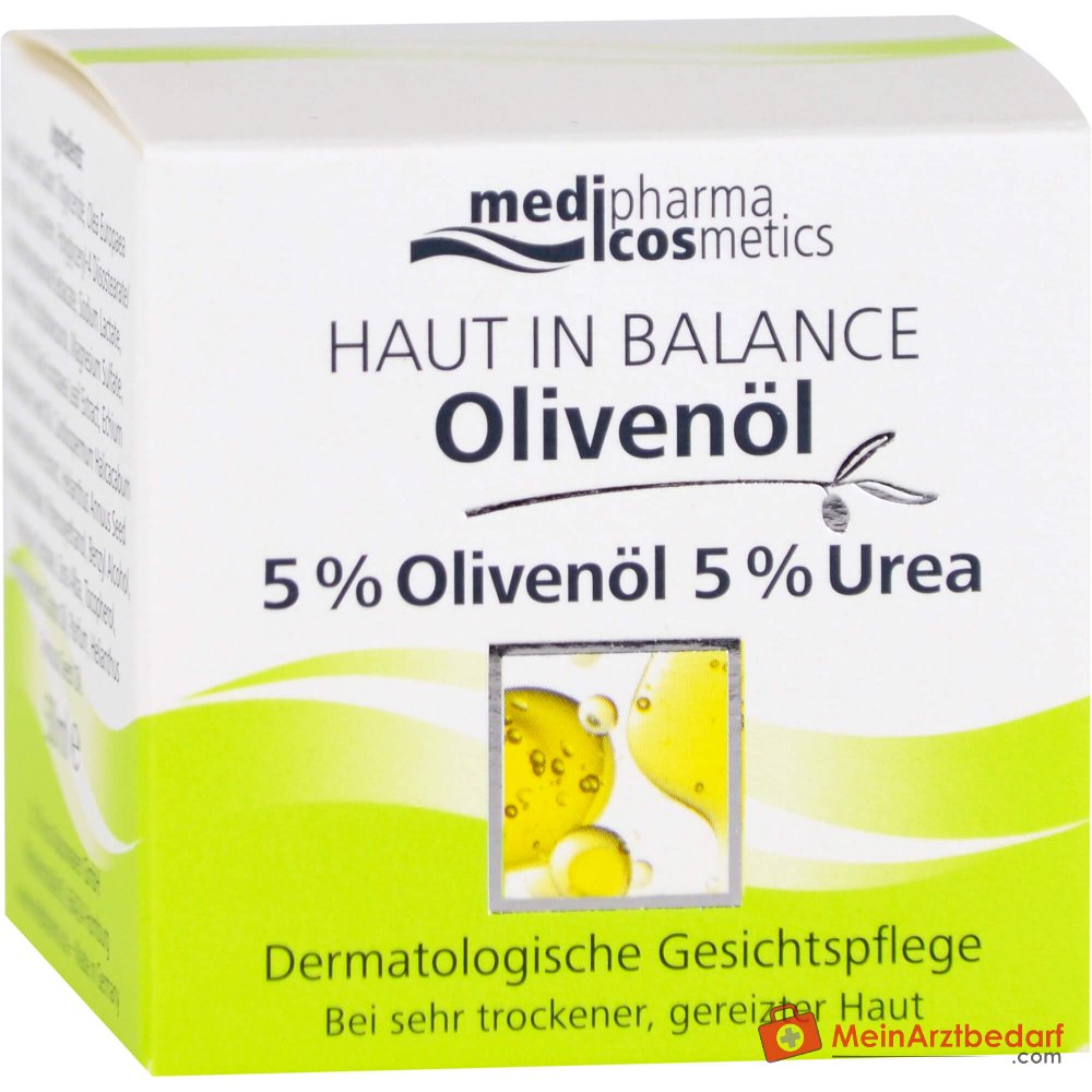 medipharma cosmetics Huid in Balans Olijfolie Dermatologische Gezichtsverzorgingscrème, 50 ml