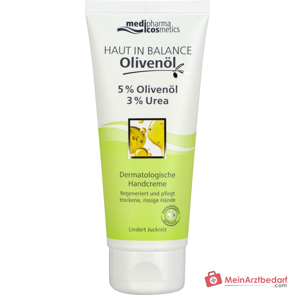 medipharma cosmetics Pelle in Equilibrio Crema Mani all’Olio d’Oliva, 100 ml