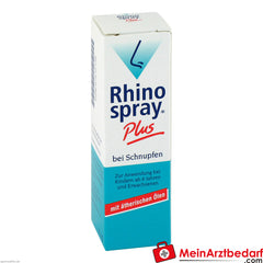 Rhinospray plus bei Schnupfen.