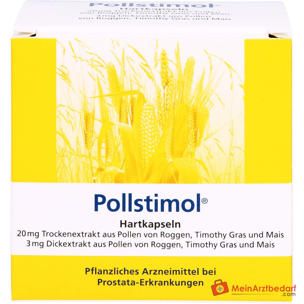 Pollstimol Hartkapseln 23 mg Gräserpollen‑Extraktgemisch, 60 St.