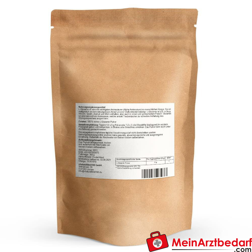L-Glutamin Pulver 300 g.