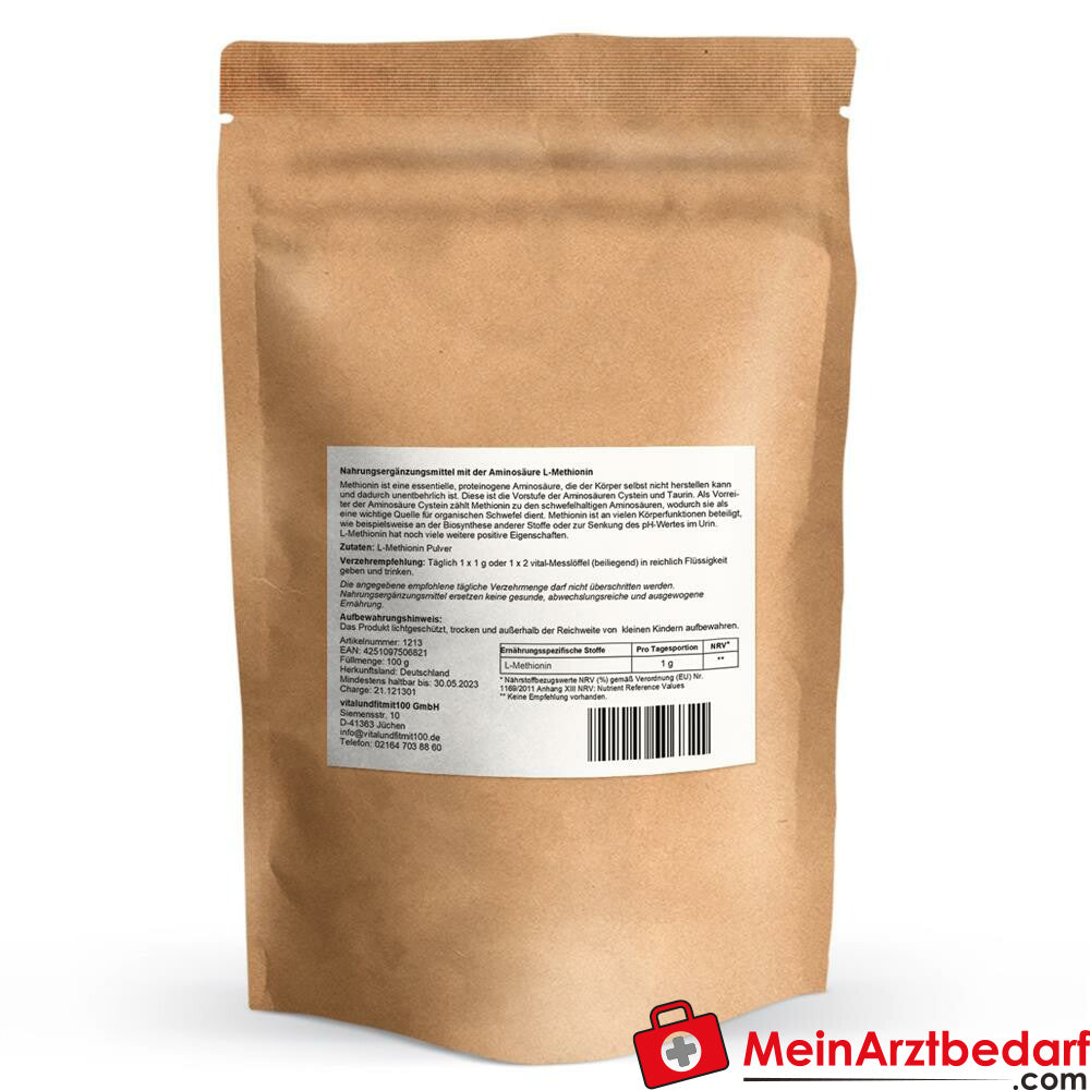 L-Methionin Pulver 100 g.