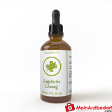 Lugolsche Jodlösung Original (Jod / Iodine) 5% 100 ml Pharmaqualität Braunglas mit Pipette.