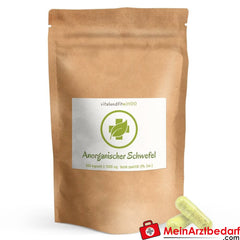 Anorganischer Schwefel Kapseln 300 Stück à 1000mg.