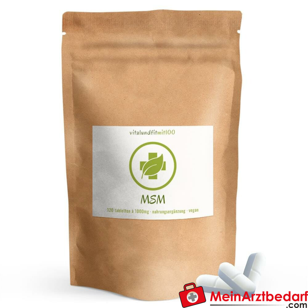 MSM Tabs 120 Stück à 1000 mg.