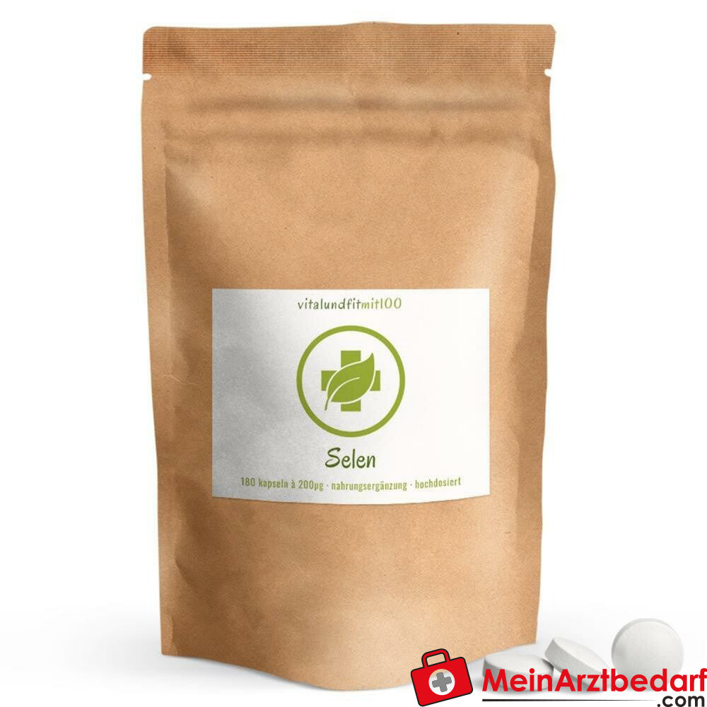 Selen Tabletten|180 Tabs à 200 µg.