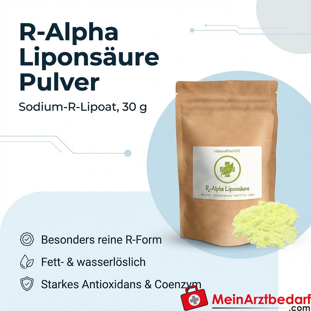 R-alfaliponzuur (natrium-R-alfaliponaat) poeder 30 g