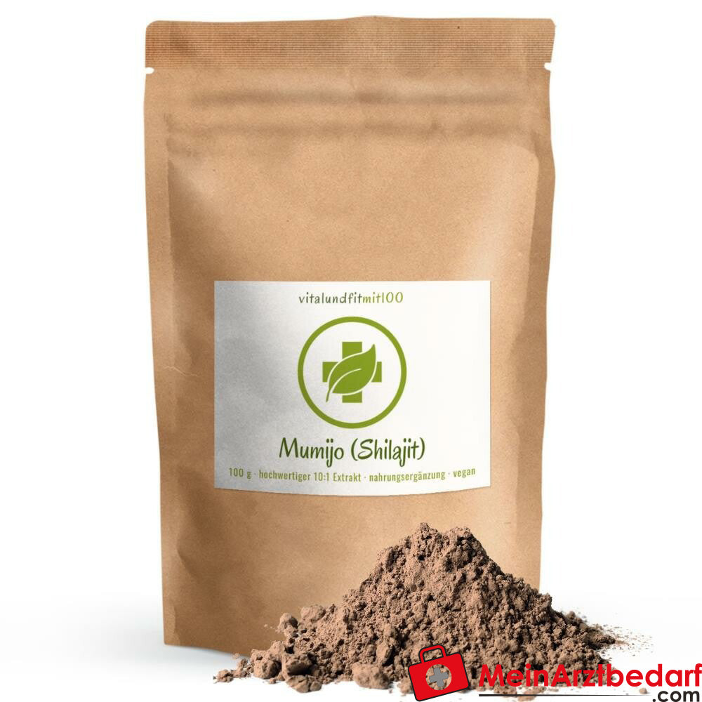 Mumijo (Shilajit) 10:1 Extrakt Pulver 100 g.