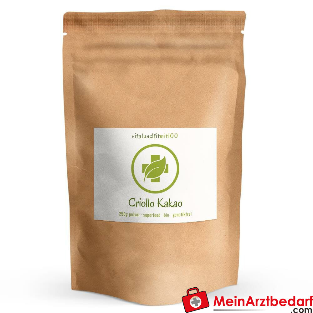 Bio Criollo Kakaopulver roh 250 g, 1 St..