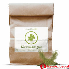 Kiefernnadeln aus Wildsammlung, ganz 150 g.