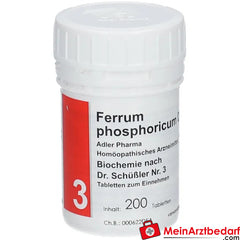 Adler Pharma Ferrum phosphoricum D12 Biochemie nach Dr. Schüßler Nr. 3.