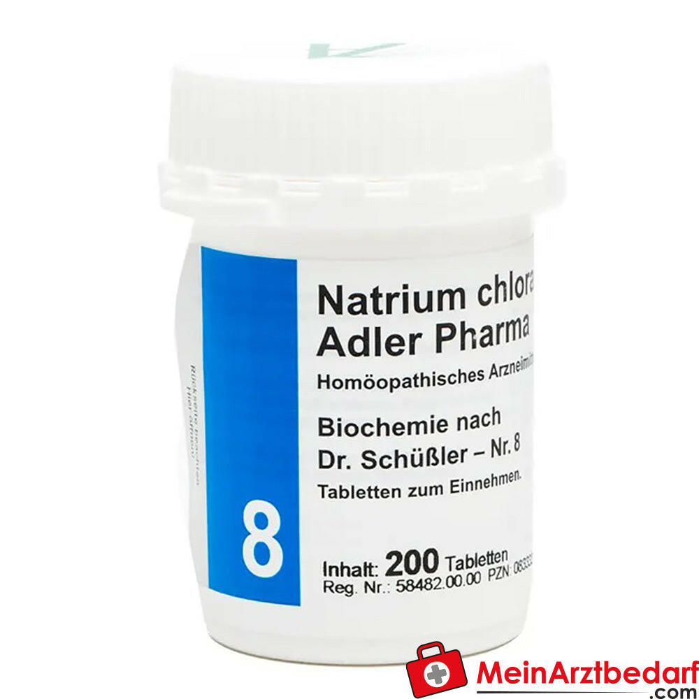 Adler Pharma Natrium chloratum D6 Biochemie nach Dr. Schüßler Nr. 8.