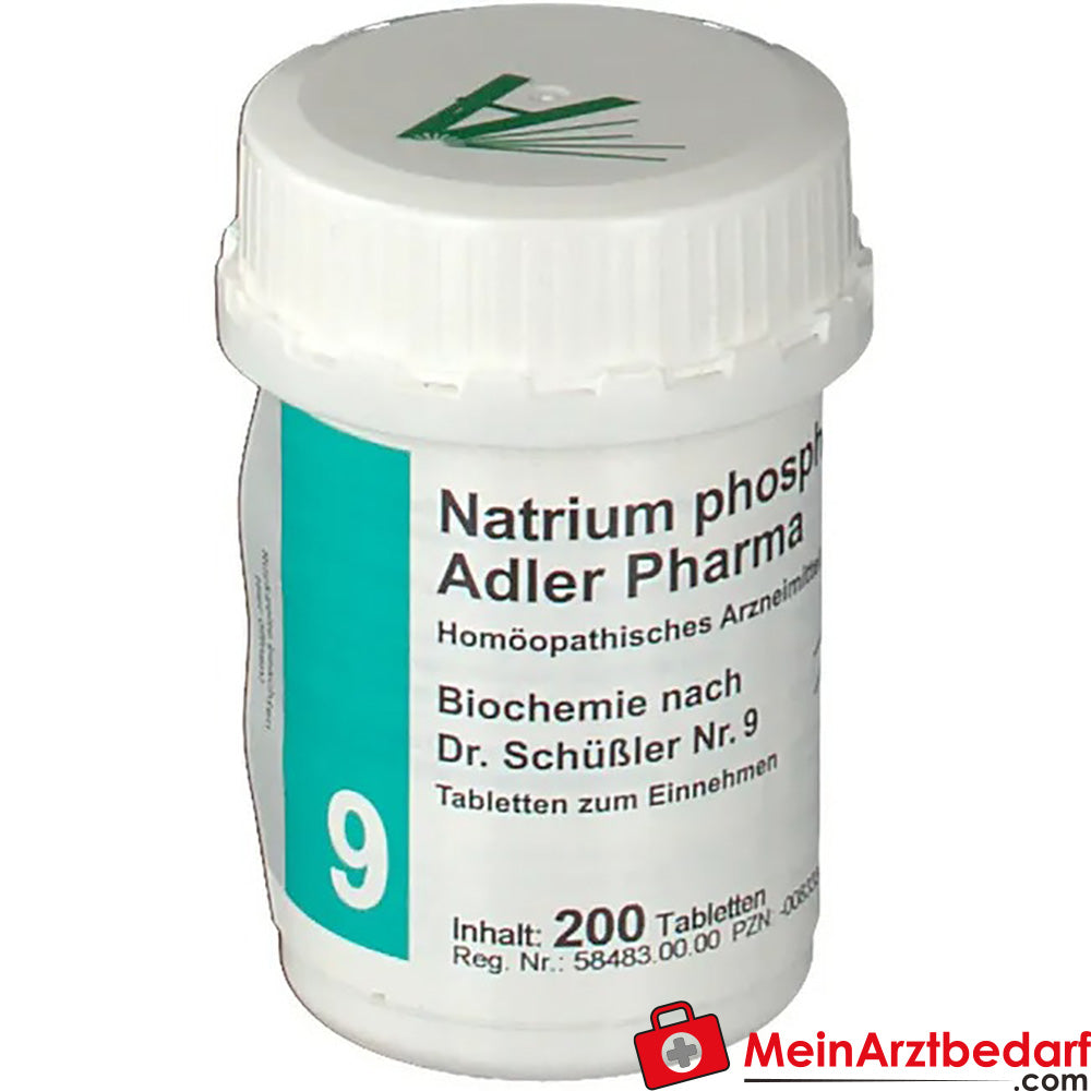 Adler Pharma Natrium phosphoricum D6 Biochemie nach Dr. Schüßler Nr. 9.