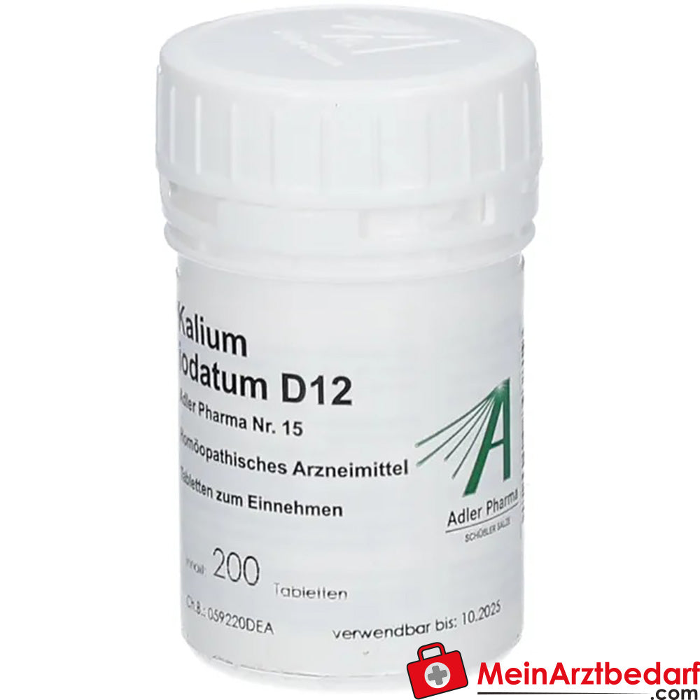 Adler Pharma Kalium iodatum D12 Biochemie nach Dr. Schüßler Nr. 15.