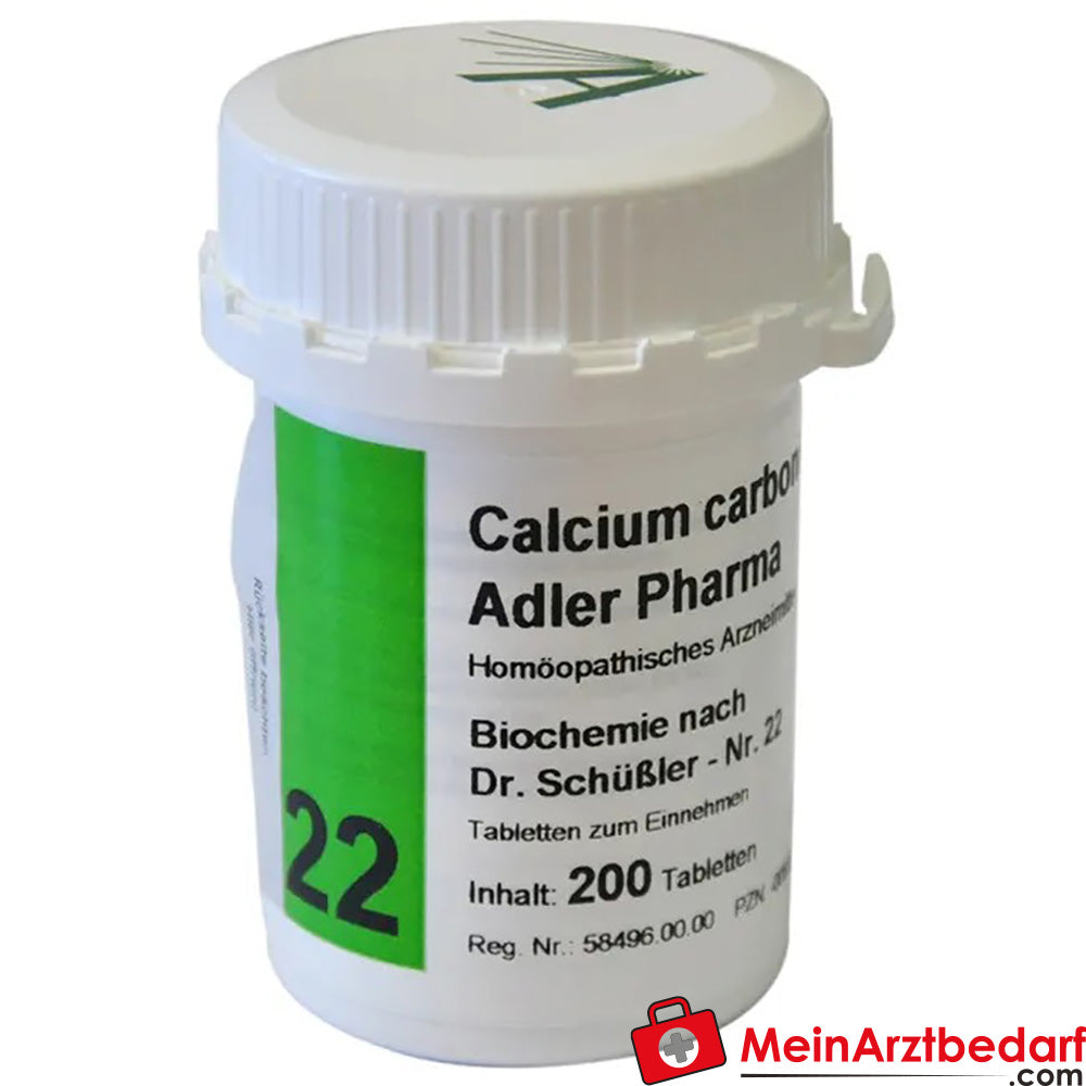 Adler Pharma Calcium carbonicum D12 Biochemie nach Dr. Schüßler Nr. 22.