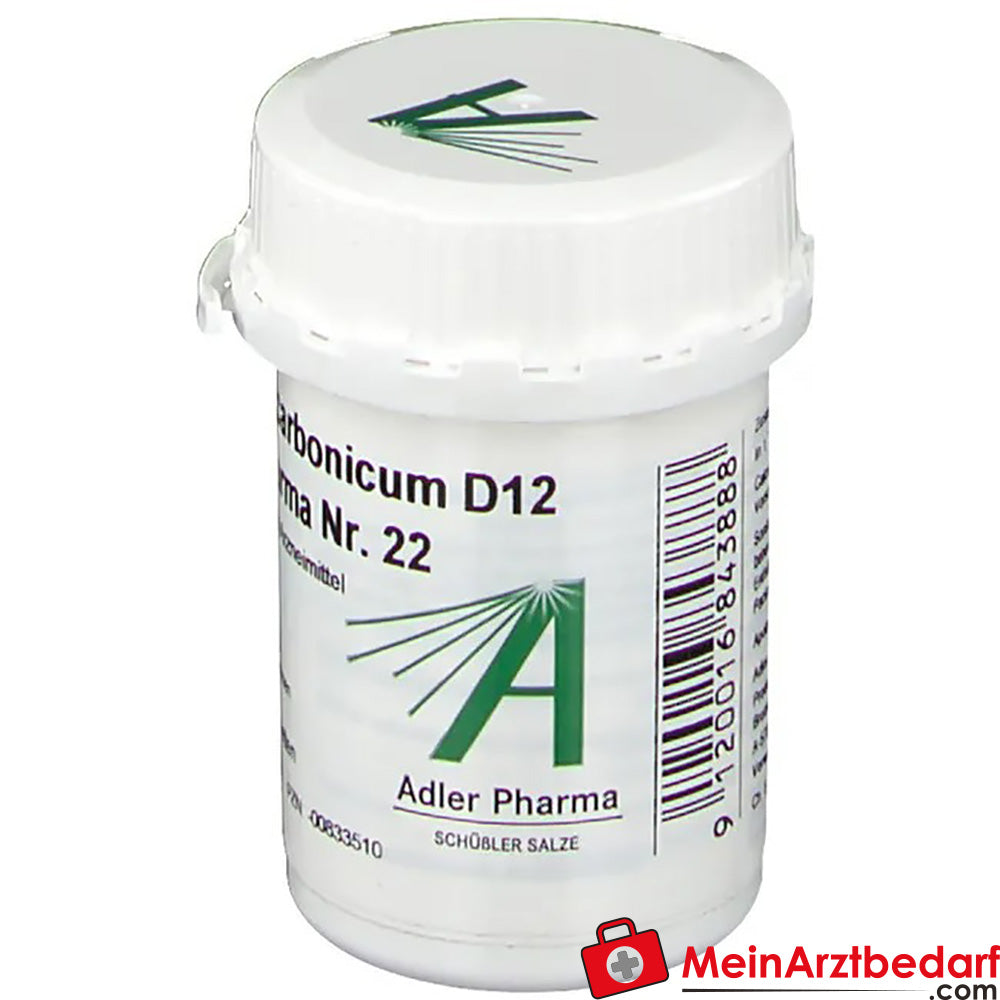 Adler Pharma Calcium carbonicum D12 Biochemie nach Dr. Schüßler Nr. 22.
