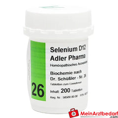 Adler Pharma Selenium D12 Biochemie nach Dr. Schüßler Nr. 26.