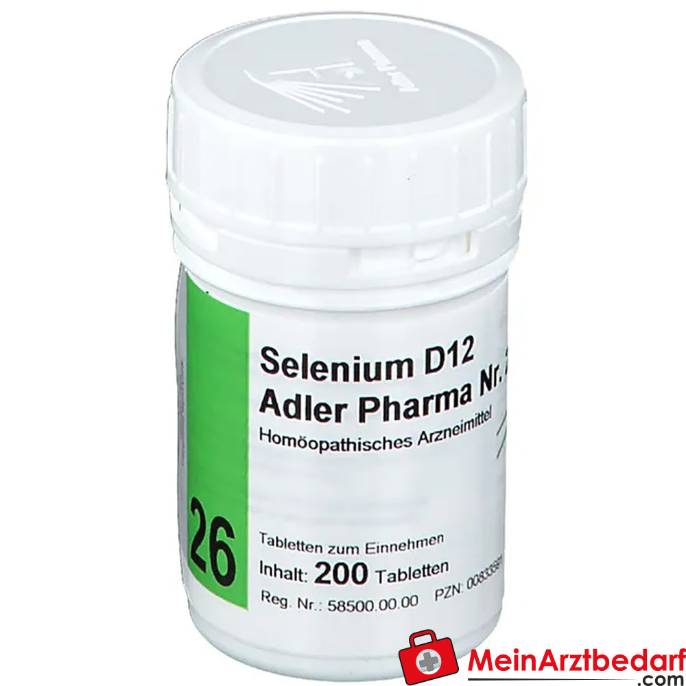 Adler Pharma Selenium D12 Biochemie nach Dr. Schüßler Nr. 26.