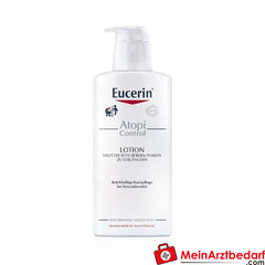 Eucerin® AtopiControl Lotion – beruhigt die Haut bei Neurodermitis Beschwerden – schnelle Hilfe bei Spannung und Juckreiz, 400ml.