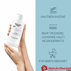 Eucerin® AtopiControl Lotion – beruhigt die Haut bei Neurodermitis Beschwerden – schnelle Hilfe bei Spannung und Juckreiz, 400ml.