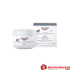 Eucerin® AtopiControl Creme – Reichhaltige Hautpflege für trockene, gereizte Haut & bei Neurodermitis, 75ml.