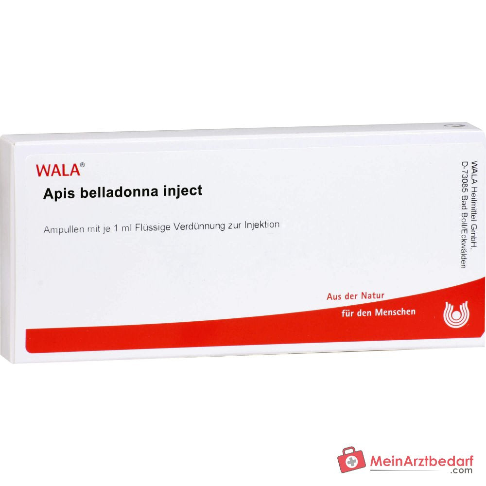 WALA Apis Belladonna Inject Ampullen, 10 x 1 ml