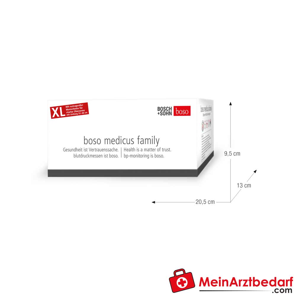 Boso medicus family Partner-Blutdruckmessgerät.