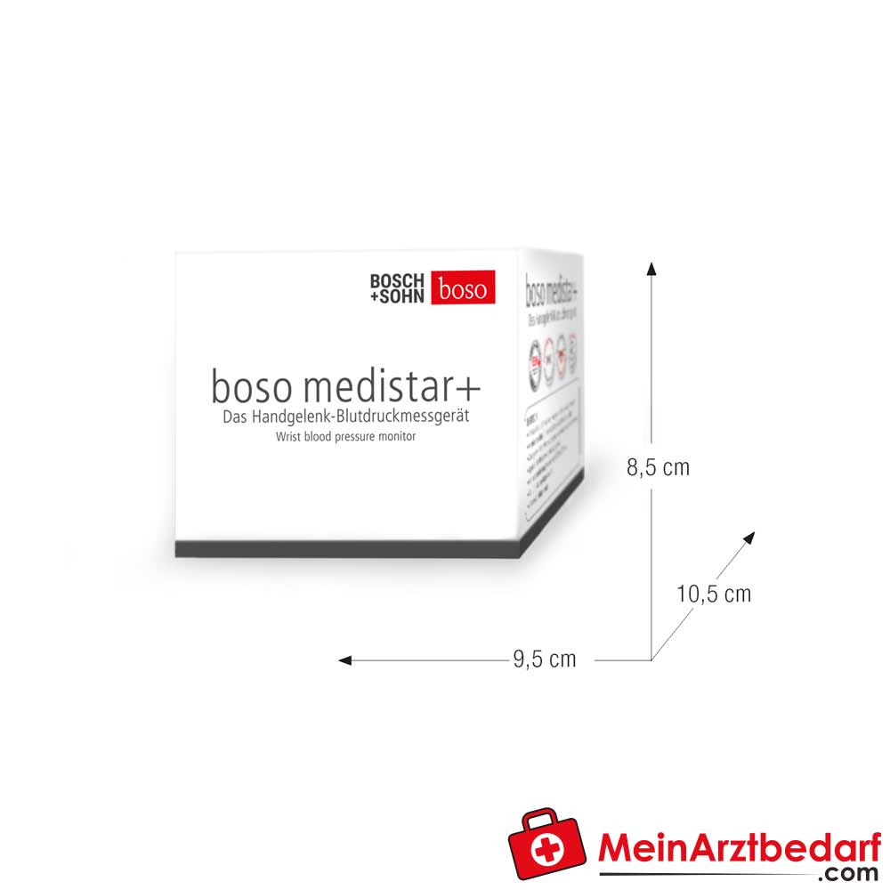 Boso medistar+ Handgelenk-Blutdruckmessgerät.