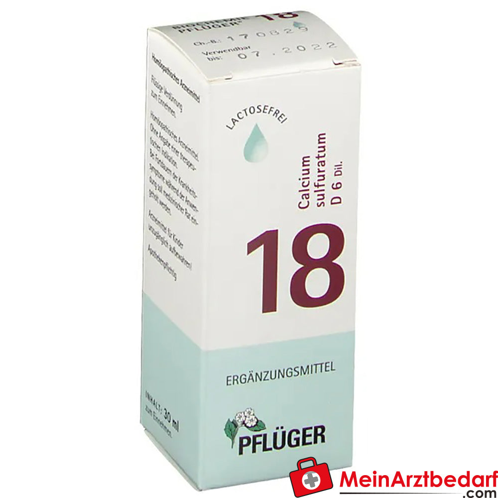 Biochemie Pflüger® 18 Calcium sulfuratum D6 Tropfen.