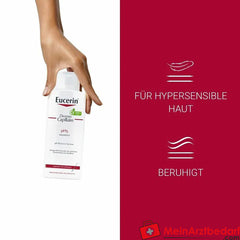 Eucerin® DermoCapillaire pH5 Shampoo – für empfindliche Kopfhaut, 250ml.