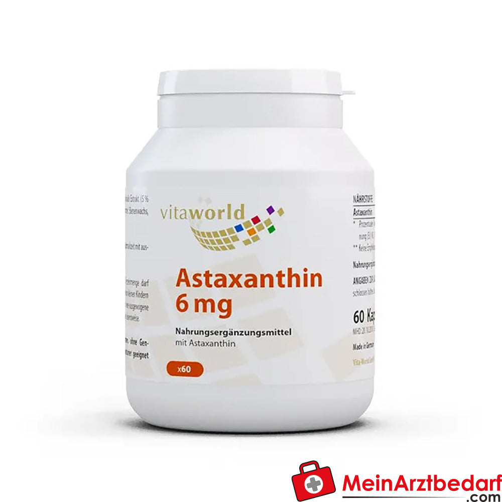 Astaxanthin 6 mg, 60 St..