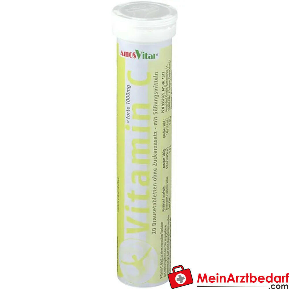 AmosVital® VITAMIN C 1000 mg Brausetabletten, 20 St..