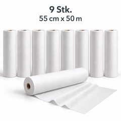 Fripa Liegenabdeckung duo-line+ 2-lagig, 9 Rollen, 50 m.