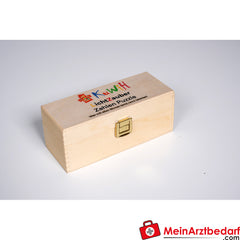 KuWiH LichtZauber Zahlen-Puzzle mit Lichtstift in Holzbox Lernspielzeug ab 3 Jahren.