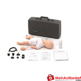 Laerdal Resusci Baby QCPR Ganzkörper im Koffer mit Airwaykopf.