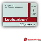 Lecicarbon Zäpfchen 6 Stk. - CO2-Laxans Abführmittel (ab 12 Jahre).
